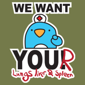We Want You - AS Colour Mens Block T shirt Design