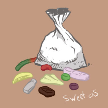 50c Mixture - AS Colour Carrie Tote Bag  Design