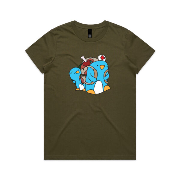 Trampers - Green - AS Colour Womens Maple Tee Thumbnail