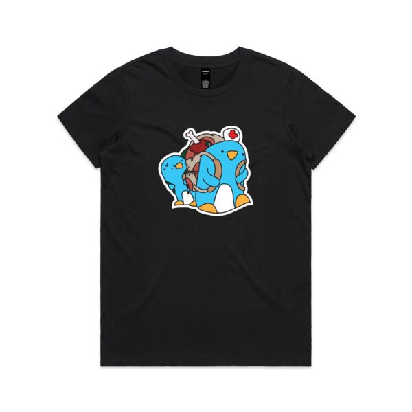Trampers - Black - AS Colour Womens Maple Tee Thumbnail