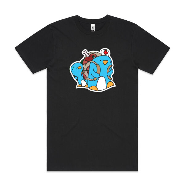 Trampers - Black - AS Colour Mens Block T shirt Thumbnail