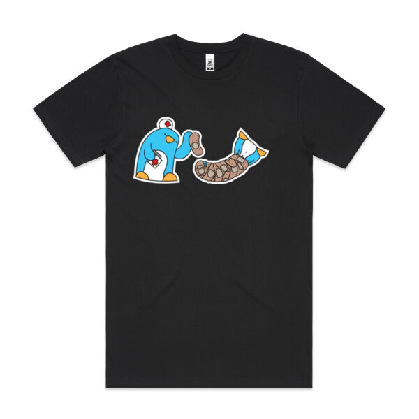 Bandages - Black - AS Colour Mens Block T shirt Thumbnail