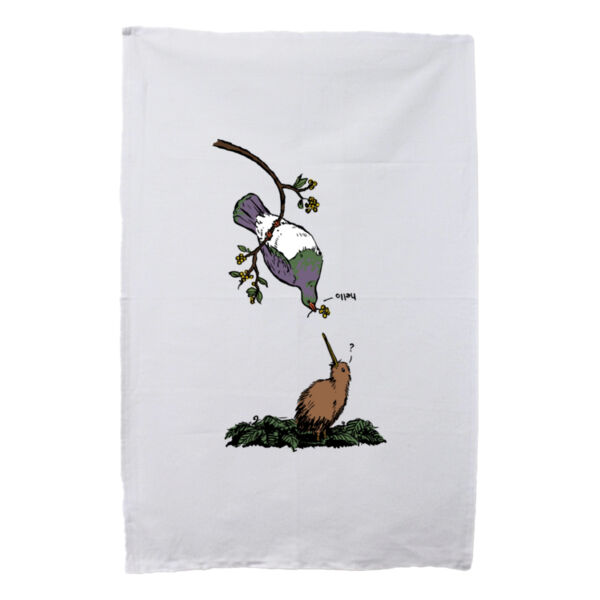 Fat Feathered Friends - Tea Towel Thumbnail